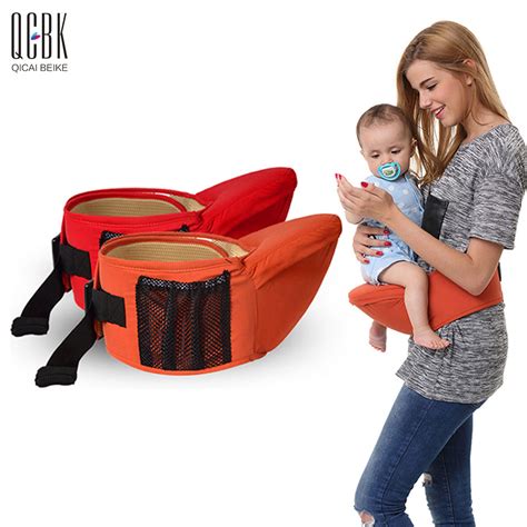 Breathable Fabric Baby Carrier Hip Seat Backpack Baby Sling Wrap  