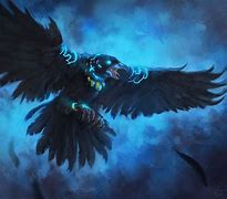 Image result for Divination Wizard Raven Familiar