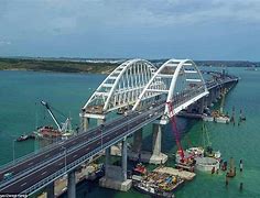 Image result for Bridge Between Russia and Crimea