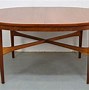 Image result for Teak Oval Dining Table