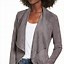 Image result for Women's Elongated Faux-Suede Jacket, Brown/Double Espresso, Size S By Chico's
