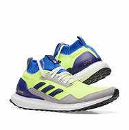 Image result for Adidas Ultra Boosts Blue and Yellow