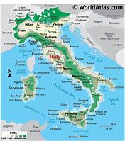 Image result for Italy and Surrounding Countries
