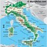 Image result for Map of Italy Regions Cities