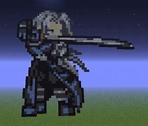 Image result for Sephiroth Sword Pixel Art