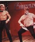 Image result for Chris Farley Patrick Swayze Chippendale