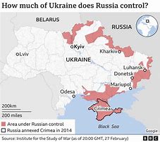Image result for Russia-Ukraine Conflict Map