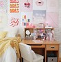 Image result for Pink and Gold Dorm Room Decor