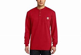 Image result for Men's Long Sleeve Henley Shirts
