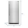 Image result for Frigidaire Freezerless Refrigerator Stainless