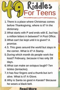 Image result for Funny Riddles in English