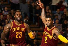 Image result for Kyrie Irving and LeBron James