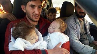 Image result for Syria newborn rescued