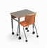 Image result for Small Metal Antique Student Desk