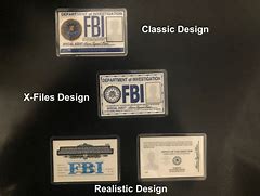 Image result for FBI Creds