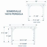 Image result for Backyard Discovery Somerville 14X10-Foot Cedar Pergola