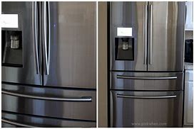 Image result for Stainless Steel Refrigerator Discoloration