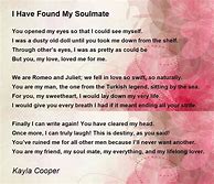 Image result for Poems About Soul Mates
