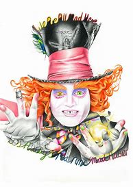 Image result for Mad Hatter Drawings and Sketches