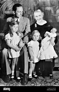 Image result for Magda Goebbels and Family Dead