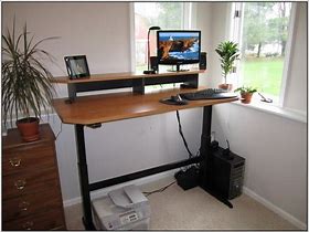 Image result for Motorized Adjustable Desk