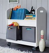 Image result for White Local Branch Library Cart - Crate & Kids