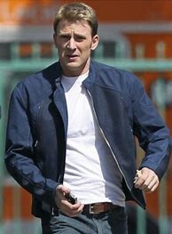 Image result for Chris Evans Suede Jacket