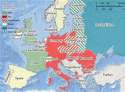 Image result for Europe WW2 Map Axis and Allies