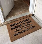 Image result for Offensive Doormats