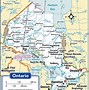 Image result for Map of Ontario Google