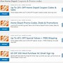 Image result for Home Depot Online Coupon Code