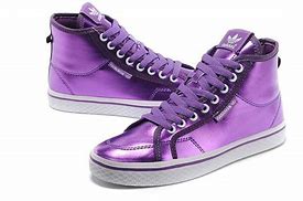 Image result for Women's Purple Adidas Shoes