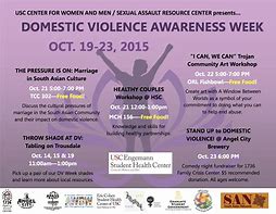Image result for Domestic Violence Event Ideas