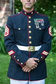 Image result for Marine Corps Dress Blue Uniform