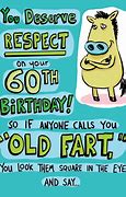 Image result for Funny Happy 60th Birthday Cards