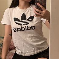 Image result for Women Adidas Shirts Black and Gold