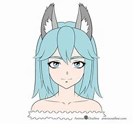 Image result for Anime Wolf Girl Drawing