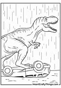 Image result for Jurassic Park T-Rex Coloring Pages