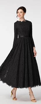 Image result for Modest Black Dresses