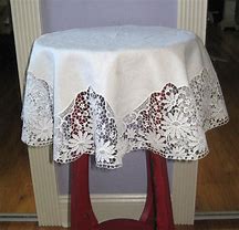 Image result for Small Round Table Cloth Covers