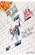 Image result for pink floyd the wall artwork