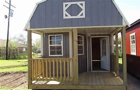 Image result for Finished 12X32 Shed