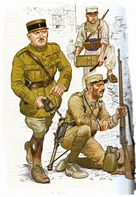 Image result for WW2 French Desert Uniform