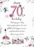 Image result for 70 Birthday Messages