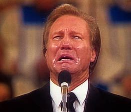 Image result for images crying swaggart