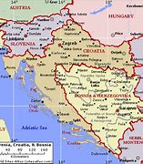 Image result for Serbia Croatia Map