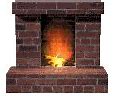 Image result for Electric Fireplace with Stone Surround