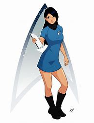 Image result for Star Trek Women OC Art