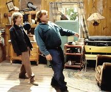 Image result for Chris Farley Runing in Black Sheep