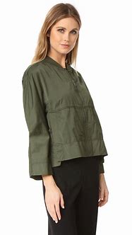 Image result for Green Cropped Jacket